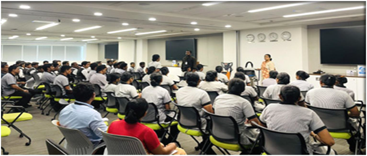 Facility team training session